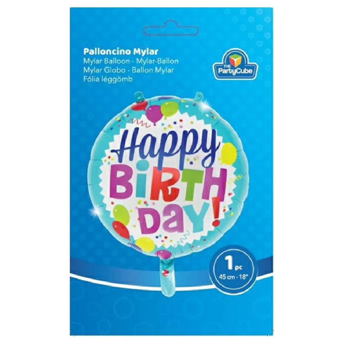 Globo aluminio Happy Birthday