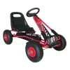 Go Kart Coche a pedales rojo