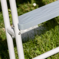 Gre - Escalera de 134 cm para piscinas de 120-132 cm