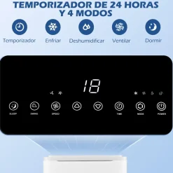 Homcom - Aire Acondicionado Portátil