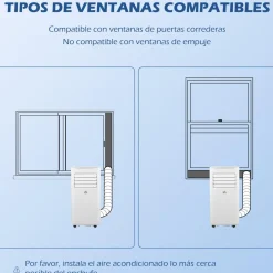 Homcom - Aire Acondicionado Portátil