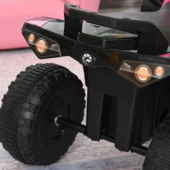 Homcom - Andador Quad Cuatrimoto Rosa HomCom