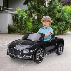 Homcom - Bentley GT Negro Batería con control remoto