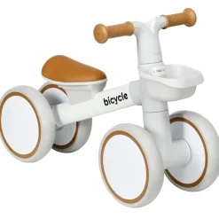 Homcom - Bicicleta sin pedales Blanco