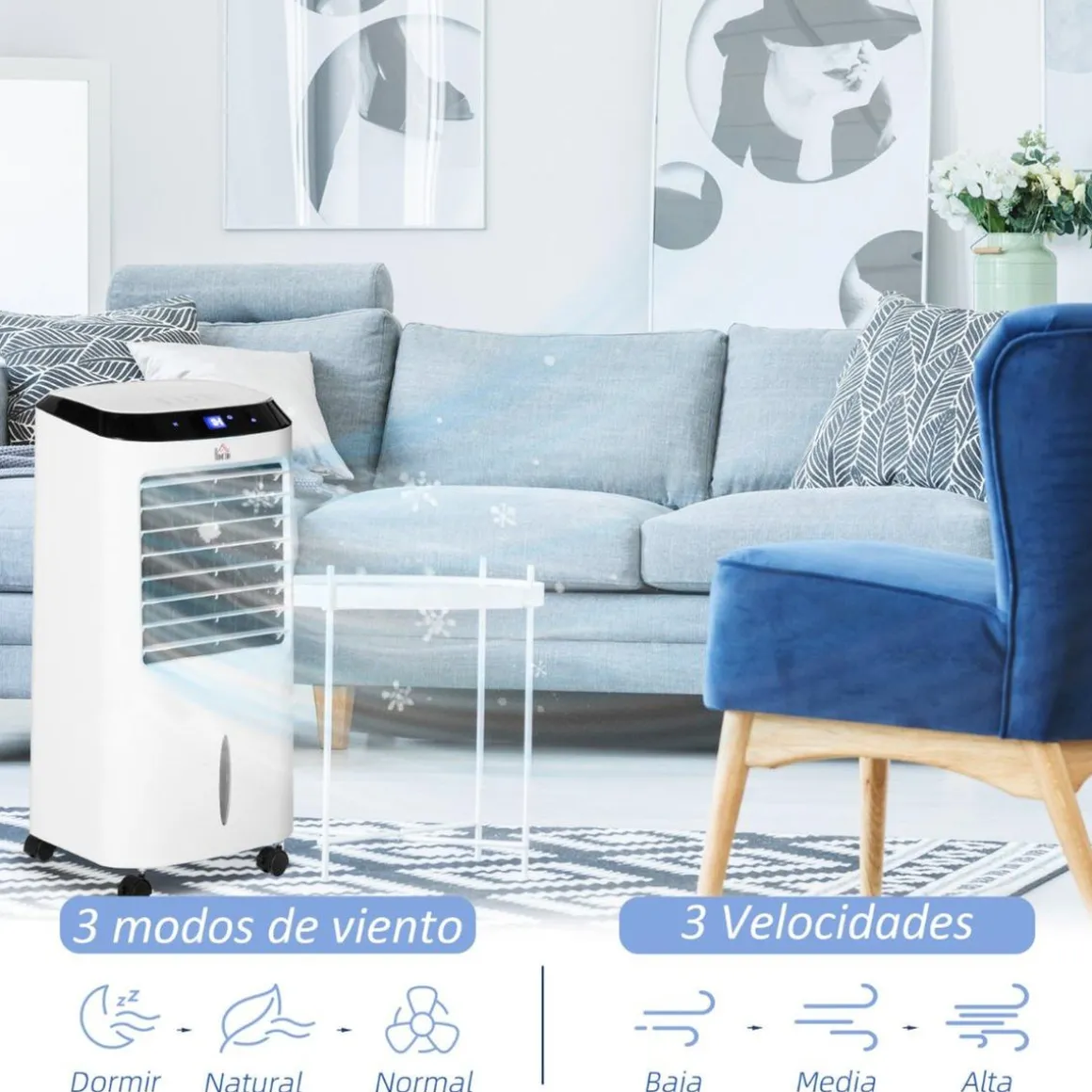 Homcom - Climatizador Evaporativo