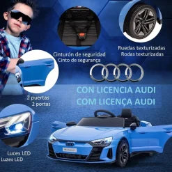 Homcom - Coche eléctrico Audi RS e-tron GT