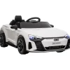 Homcom - Coche eléctrico Audi RS e-tron GT blanco