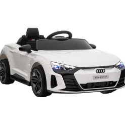 Homcom - Coche eléctrico Audi RS e-tron GT blanco