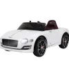 Homcom - Coche Eléctrico Bentley GT Blanco con control remoto