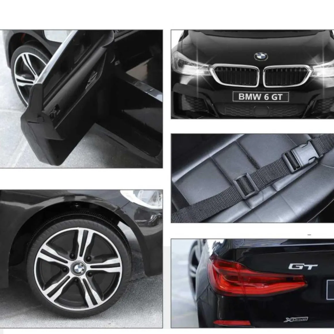 Homcom - Coche Eléctrico Infantil BMW 6GT HomCom