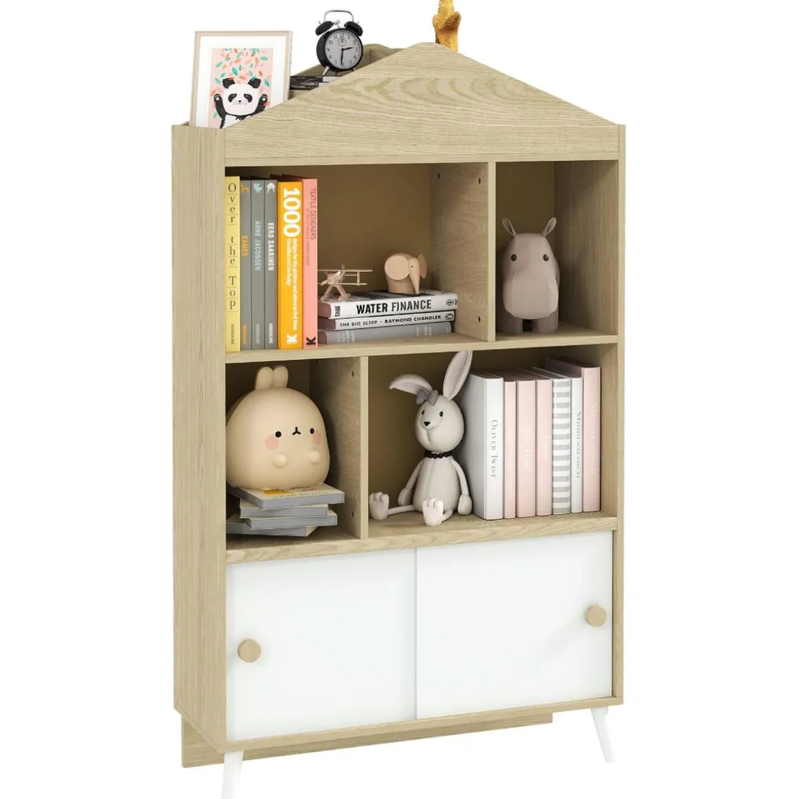 Homcom - Estantería infantil madera