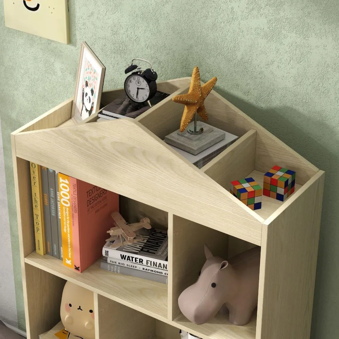 Homcom - Estantería infantil madera
