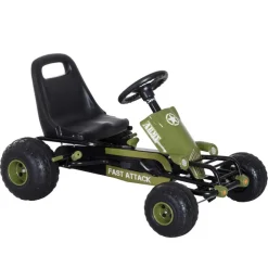 Homcom - Go Kart Racing Deportivo con Embrague