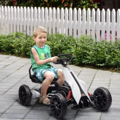 Homcom - Kart eléctrico infantil