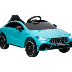 Homcom - Mercedes Benz AMG CLA 45 eléctrico Azul con mando