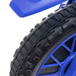 Homcom - Moto eléctrica azul-blanco