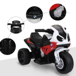 Homcom - Moto Eléctrica BMW S1000RR Rojo HomCom