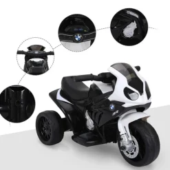 Homcom - Moto Eléctrica BMW S1000RR Negro