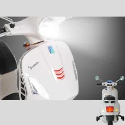 Homcom - Moto Eléctrica Infantil Blanco HomCom
