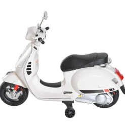 Homcom - Moto Eléctrica Infantil Blanco HomCom