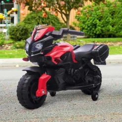 Homcom - Moto Eléctrica para Niños 6V