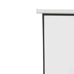 Homcom - Pantalla de proyección motorizada 120''con mando