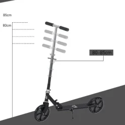 Homcom - Patinete Infantil Plegable HomCom