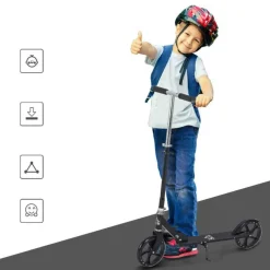 Homcom - Patinete Infantil Plegable HomCom