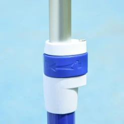 Homcom - Patinete Tri-scooter Azul con luces