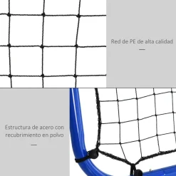 Homcom - Red de rebote para entrenamiento