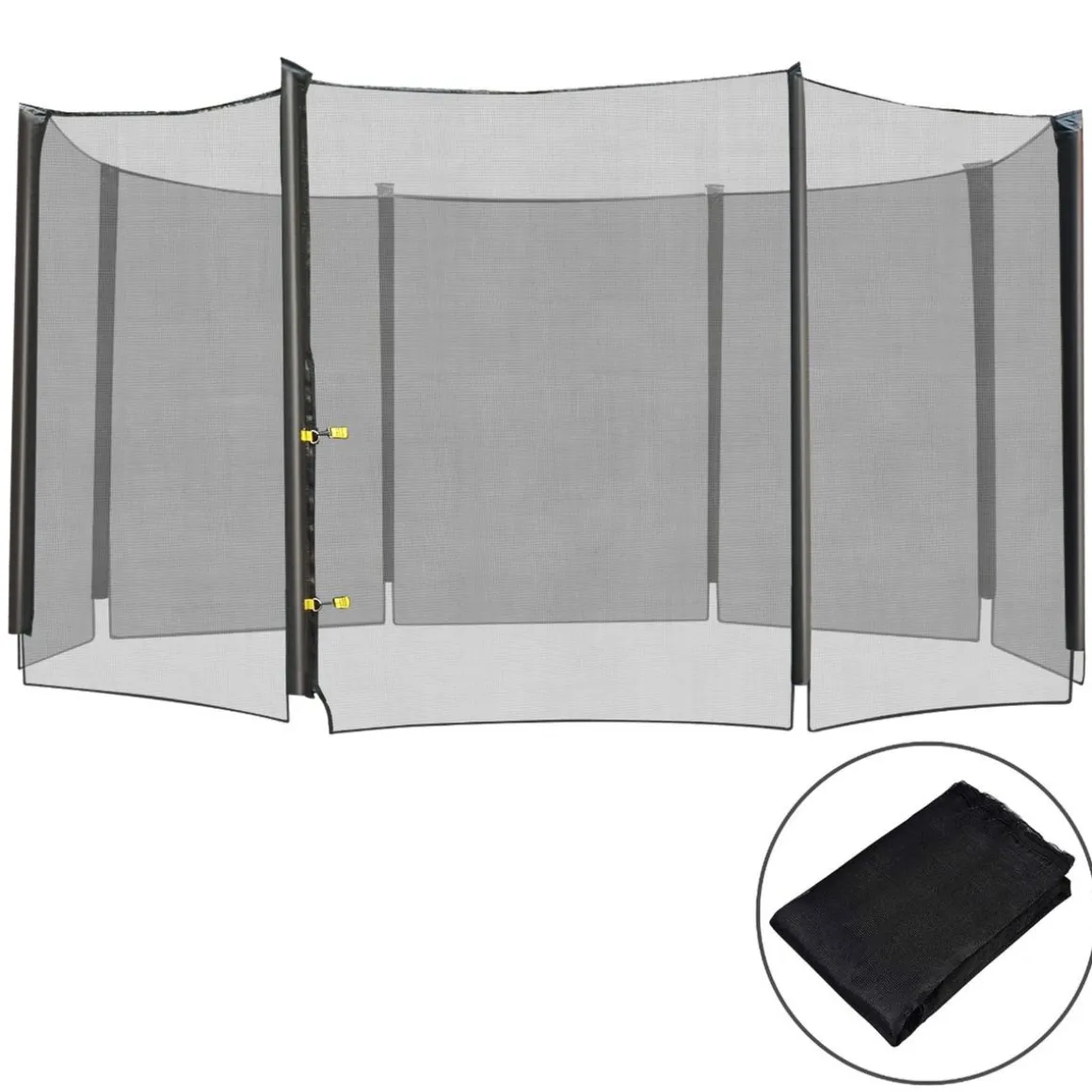 Homcom - Red seguridad para cama elástica 366 cm