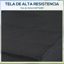 Homcom - Remolque para bicicleta Negro