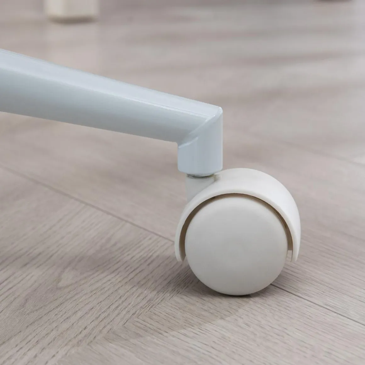 Homcom - Silla infantil de borreguito Blanco