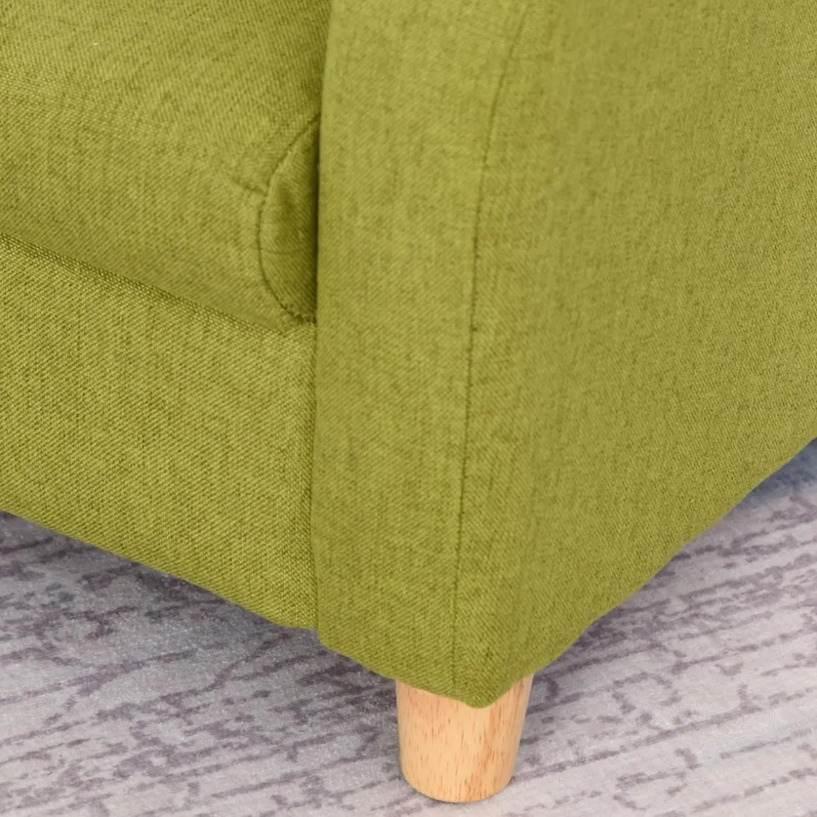 Homcom - Sillón infantil Verde