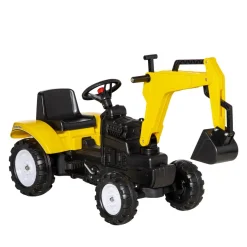 Homcom - Tractor Excavadora a pedales