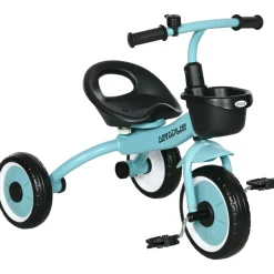 Homcom - Triciclo infantil Azul