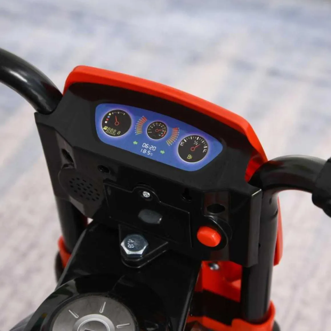 Homcom - Triciclo Moto de Montaña Infantil Rojo HomCom