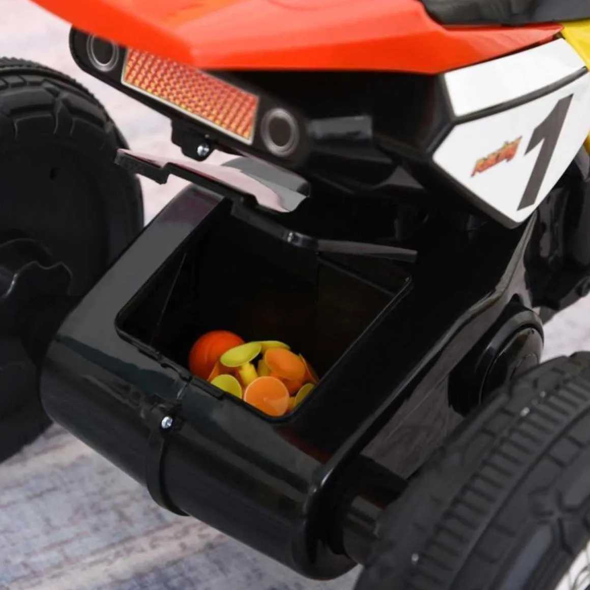 Homcom - Triciclo Moto de Montaña Infantil Rojo HomCom