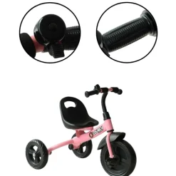 Homcom - Triciclo Rosa HomCom