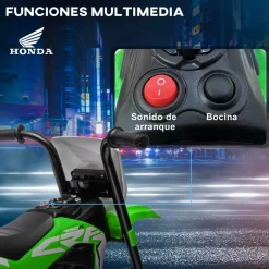 Homcom - Trimoto eléctrica Honda CRF450RL
