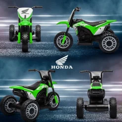 Homcom - Trimoto eléctrica Honda CRF450RL