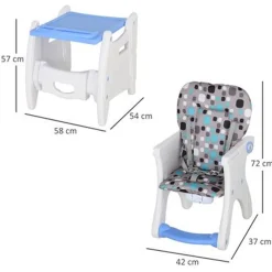 Homcom - Trona 3 en 1