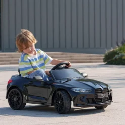 Homcom - Vehículo batería infantil BMW M4 Negro