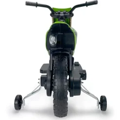 Injusa - Moto Cross Kawasaki KX85 de 12V Verde