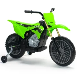 Injusa - Moto Cross Kawasaki KX 85 de 6V Verde