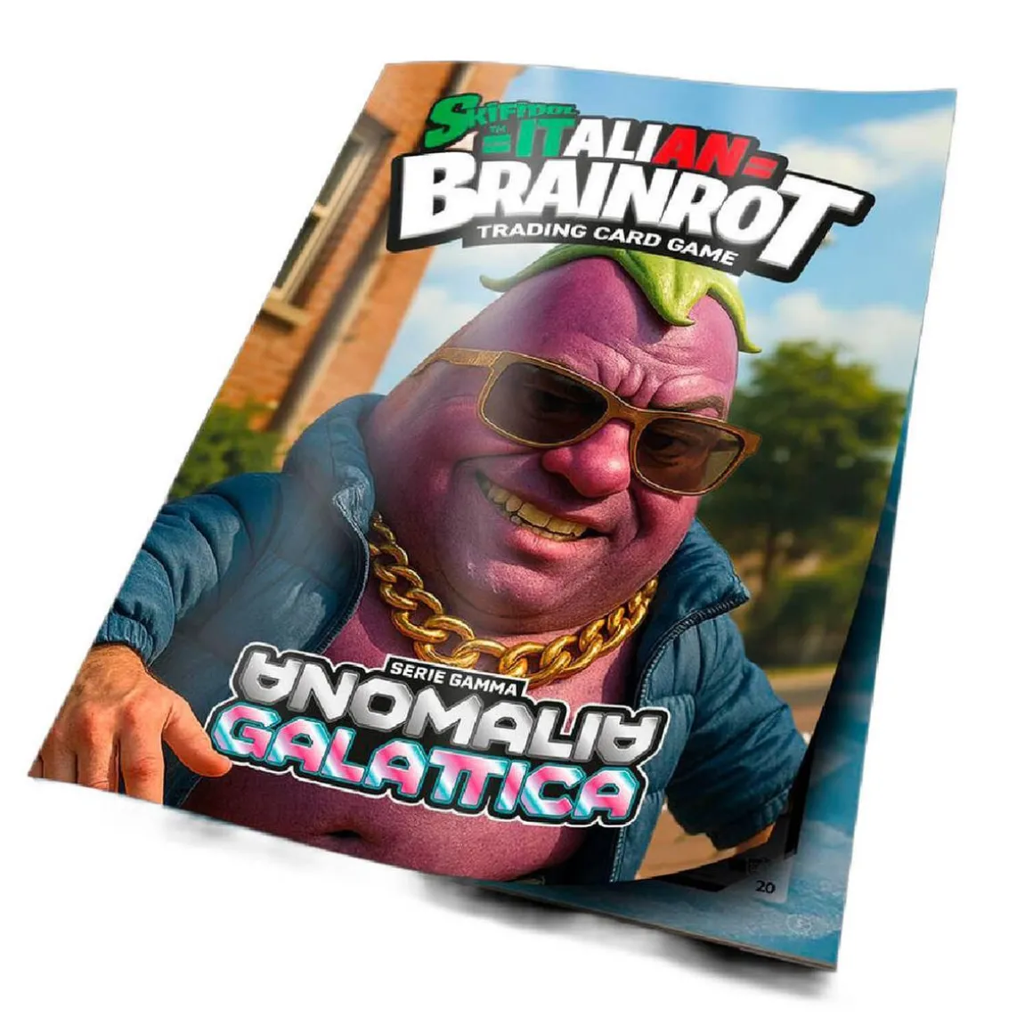 Italian Brainrot - Álbum + Sobre cartas coleccionables Anomalía Galáctica (It)