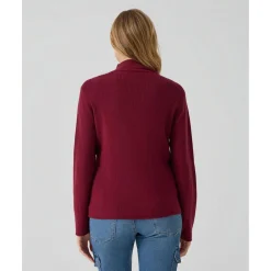 Jersey de lactancia burdeos