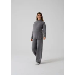 Jersey gris oscuro de lactancia