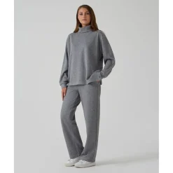 Jersey premamá gris “fake tricot”