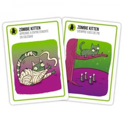 Juego de cartas Zombie Kittens ㅤ